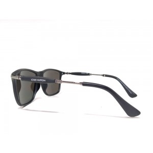 Vision Plus Black With Blue Full Rim Wayfarer Sunglasses