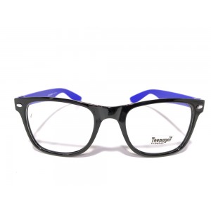 Teenager Black With Blue