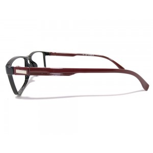 Kavita Black With Maroon Square