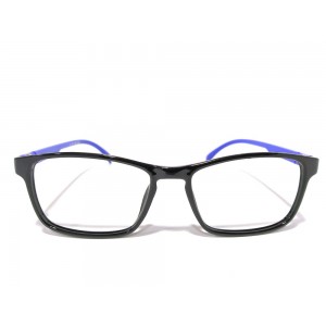 Kavita Black With Blue Square