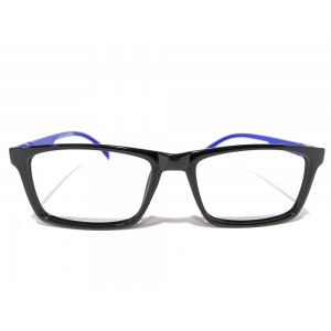Kavita Black With Blue Square