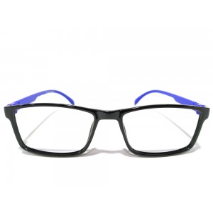 Kavita Black With Blue Square