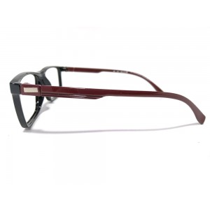 Kavita Black With Maroon Square