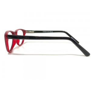 Eyeket Black Red Cat Eye