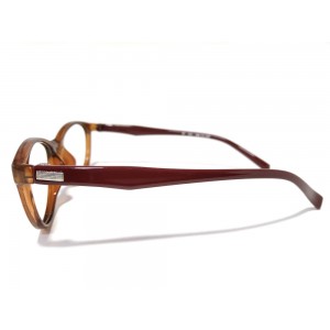 Kavita Brown With Maroon Cat Eye