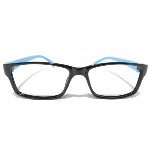 Kavita Black With Skyblue Rectangle