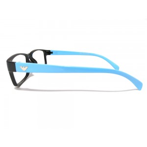 Kavita Black With Skyblue Rectangle