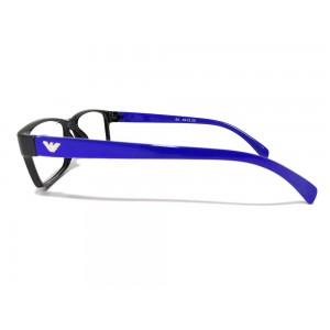 Kavita Black With Blue Rectangle