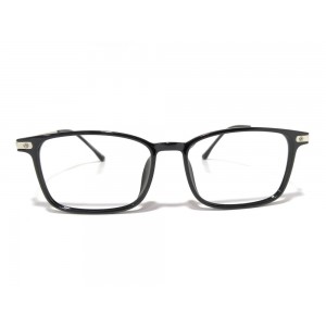 Platinum Black Silver Rectangle