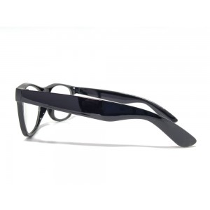 Vision Plus Black Full Rim Wayfarer Sunglasses
