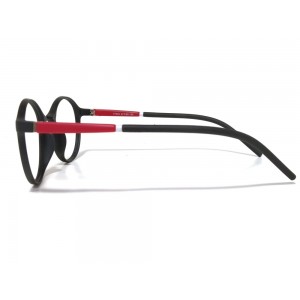Jenplelo Black Red Oval