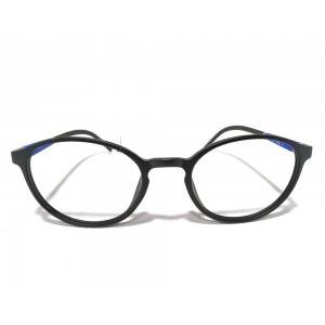 Cuomali Black With Blue Oval 