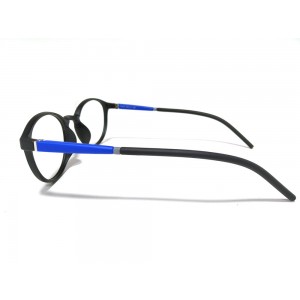 Cuomali Black With Blue Oval 
