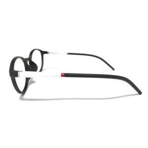 Cuomali Black With White Oval 