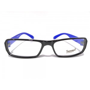 Teenager Black With Blue 