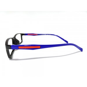 Kavita Black With Blue Rectangle