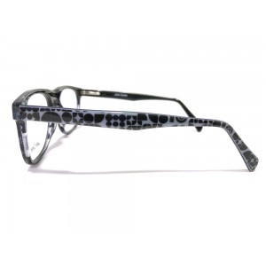 John Carter Printed Black With Grey Square 