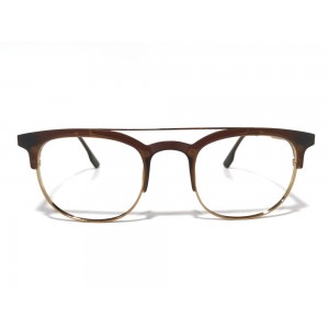 Vistro Brown With Gold Oval